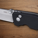 CRKT Squid Folding Knife 2.25" D2 Tool Steel Blade Black G10 Handle