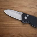 CRKT Squid Folding Knife 2.25" D2 Tool Steel Blade Black G10 Handle