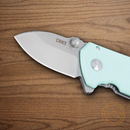 CRKT Squid Folding Knife 1.75" D2 Tool Steel Blade Tiffany Blue G10 Handle