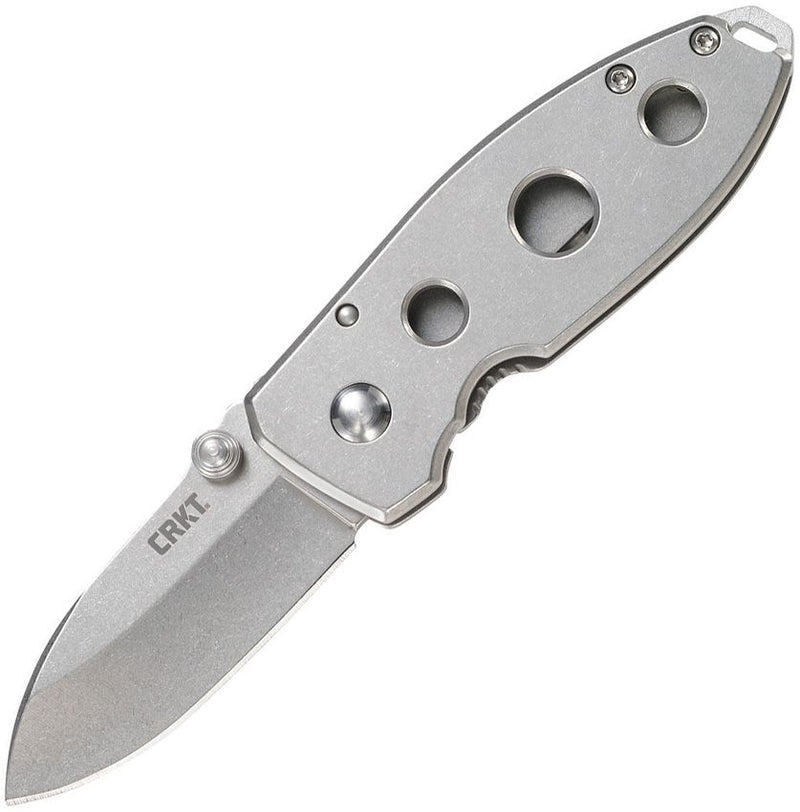 CRKT Squid Framelock Folding Knife 2.25" 8Cr14MoV Steel Blade Stainless Steel Handle 2491 -CRKT - Survivor Hand Precision Knives & Outdoor Gear Store