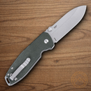 CRKT Squid XM Folding Knife 3" D2 Tool Steel Blade Green Micarta Handle