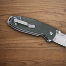 CRKT Squid XM Folding Knife 3" D2 Tool Steel Blade Green Micarta Handle