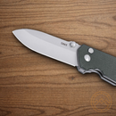 CRKT Squid XM Folding Knife 3" D2 Tool Steel Blade Green Micarta Handle