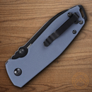 CRKT Squid XM Folding Knife 3" D2 Tool Steel Blade Blue/Gray G10 Handle