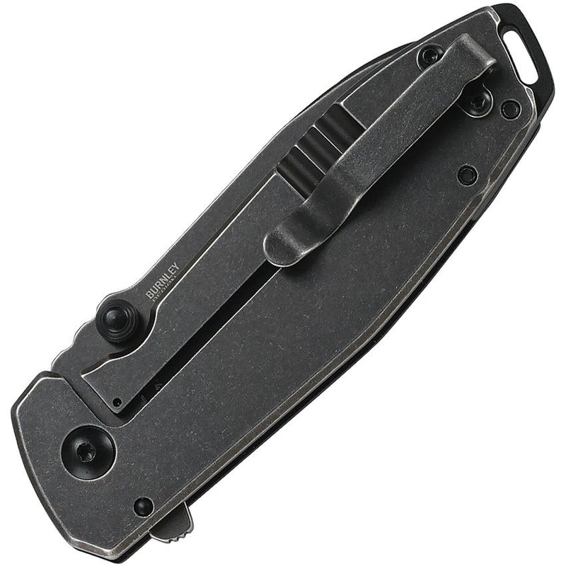 CRKT Squid XM Framelock A/O Folding Knife 3" D2 Tool Steel Extended Tang Blade Black G10 / Stainless Steel Back Handle 2495K -CRKT - Survivor Hand Precision Knives & Outdoor Gear Store