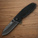 CRKT Squid XM Folding Knife 3" D2 Tool Steel Blade Black G10 Handle