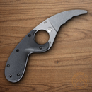 CRKT Bear Claw Fixed Knife 2.38" AUS-8 Steel Blade Black GRN Handle