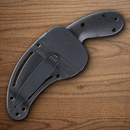 CRKT Bear Claw Fixed Knife 2.38" AUS-8 Steel Blade Black GRN Handle