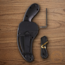 CRTK Bear Claw Fixed Knife 2.38" AUS-8 Steel Blade Black GRN Handle