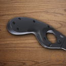 CRTK Bear Claw Fixed Knife 2.38" AUS-8 Steel Blade Black GRN Handle