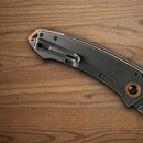 CRTK Tuna Folding Knife 3.25" 8Cr14MoV Steel Blade Green G10 Handle