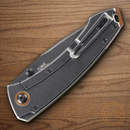 CRTK Tuna Folding Knife 3.25" 8Cr14MoV Steel Blade Green G10 Handle