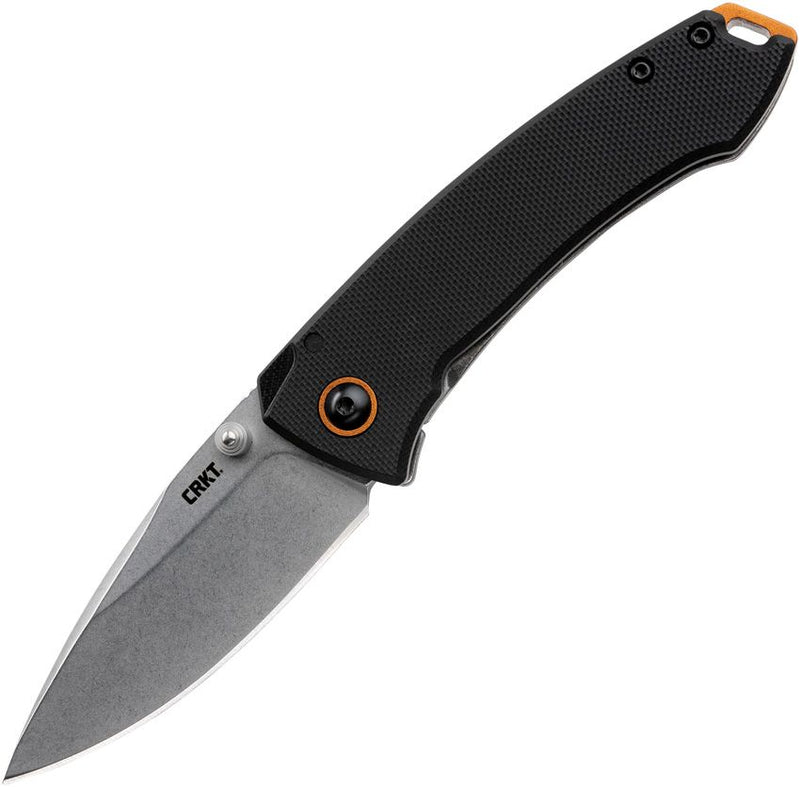 CRKT Tuna Compact Framelock Folding Knife 2.75" 8Cr13MoV Steel Blade Black G10 / Stainless Steel Back Handle 2522 -CRKT - Survivor Hand Precision Knives & Outdoor Gear Store