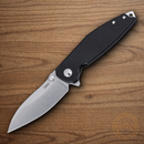 CRTK Ibis Folding Knife 3" D2 Tool Steel Blade Black G10 Handle