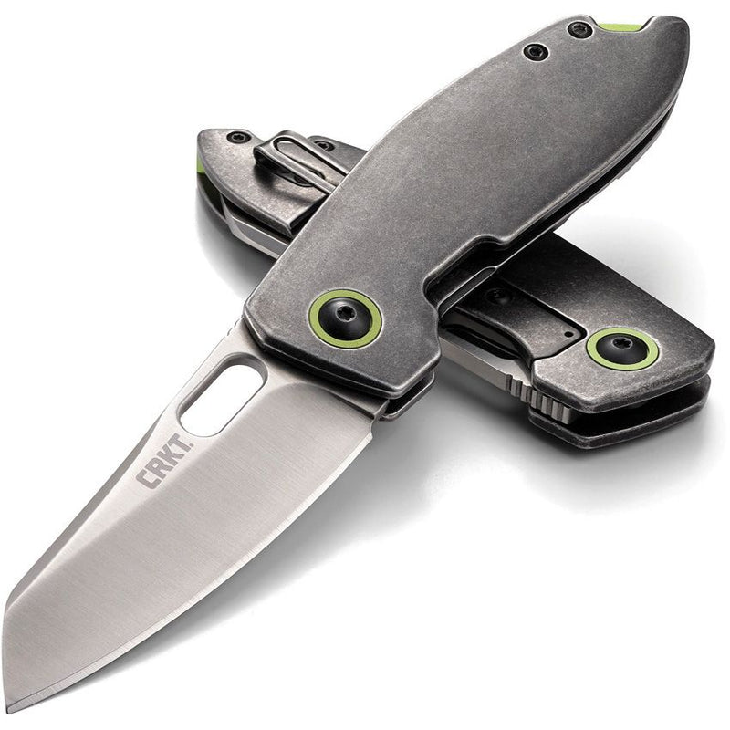 CRKT Sketch Framelock Folding Knife 2.88" 8Cr14MoV Steel K-tip Style Blade Black 2Cr13 Steel Handle 2550 -CRKT - Survivor Hand Precision Knives & Outdoor Gear Store