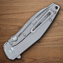 CRTK Ibis Folding Knife 3.13" 14C28N Steel Blade Tiffany Blue G10 Handle