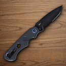 CRTK A.B.C. Folding Knife 3.38" 12C27 Steel Blade Black G10 Handle