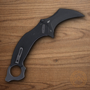 CRTK Du Hoc Folding Knife 3.63" D2 Tool Steel Blade Black G10 Handle