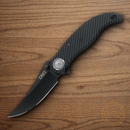 CRTK Clever Girl Folding Knife 4" D2 Tool Steel Blade Black G10 Handle