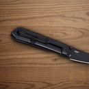 CRTK Straight Folding Knife 2.5" D2 Tool Steel Blade Black G10 Handle