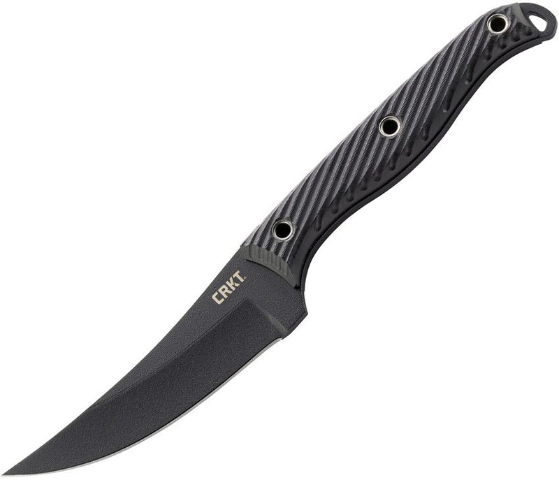 CRKT Clever Girl Fixed Knife 4.5" Powder Coated SK5 Carbon Steel Blade Black G10 Handle 2709 -CRKT - Survivor Hand Precision Knives & Outdoor Gear Store