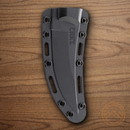 CRTK Clever Girl Fixed Knife 4.5" SK5 Carbon Steel Blade Black G10 Handle