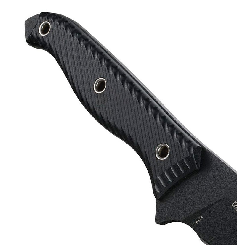 CRKT Clever Girl Kukri Fixed Knife 7.75" Black Powder Coated SK5 Carbon Steel Full / Extended Tang Kukri Blade G10 Handle 2710 -CRKT - Survivor Hand Precision Knives & Outdoor Gear Store