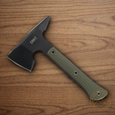 CRTK Jenny Wren Tomahawk 5.75" SK5 Carbon Steel Axe Head 2.63" Cutting Edge Green GRN Handle