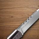 CRTK HuntN Fisch Fixed Knife 3" 8Cr13MoV Steel Blade Black/Brown G10 Handle