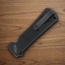 CRTK Inazuma No Ken Folding Knife 3.63" D2 Tool Steel Blade Black G10 Handle