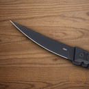 CRKT HZ4 Fixed Knife 4.75" SK5 Carbon Steel Blade Black G10 Handle