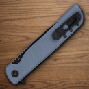 CRKT LCK+ Folding Knife 3.25" 14C28N Steel Blade Blue G10 Handle