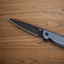 CRKT LCK+ Folding Knife 3.25" 14C28N Steel Blade Blue G10 Handle