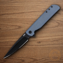 CRKT LCK+ Folding Knife 3.25" 14C28N Steel Blade Blue G10 Handle