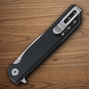 CRKT LCK+ Folding Knife 3.25" 8Cr13MoV Steel Blade Black GRN Handle