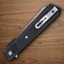 CRKT Zephyr Folding Knife 3.25" D2 Tool Steel Blade Black G10 Handle