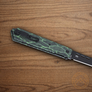 CRKT Zephyr Folding Knife 3.25" 14C28N Steel Blade Black/Green G10 Handle