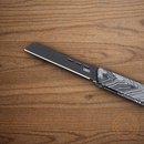 CRKT Zephyr Folding Knife 3.25" 14C28N Steel Blade Black/White G10 Handle