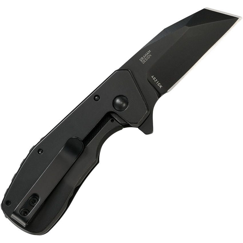 CRKT Razelcliffe Compact Framelock Folding Knife 2.13" 8Cr13MoV Steel Extended Tang Blade Black G10 / Stainless Steel Back Handle 4021GK -CRKT - Survivor Hand Precision Knives & Outdoor Gear Store