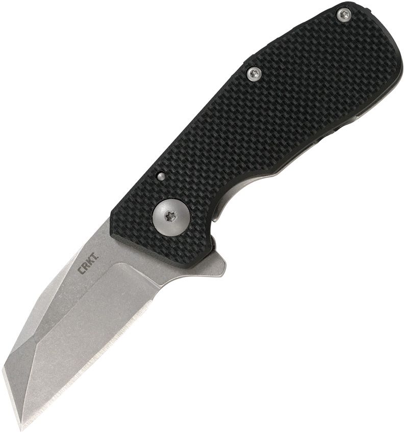 CRKT Razelcliffe Compact Framelock Folding Knife 2.13" 8Cr13MoV Steel Extended Tang Blade Black G10 / Stainless Steel Back Handle 4021G -CRKT - Survivor Hand Precision Knives & Outdoor Gear Store