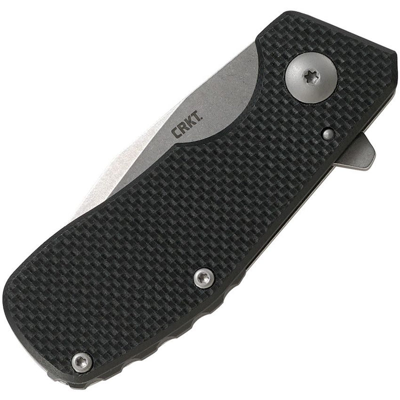 CRKT Razelcliffe Compact Framelock Folding Knife 2.13" 8Cr13MoV Steel Extended Tang Blade Black G10 / Stainless Steel Back Handle 4021G -CRKT - Survivor Hand Precision Knives & Outdoor Gear Store