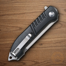 CRKT Razel GT Folding Knife 3" 8Cr13MoV Steel Blade Black Aluminum Handle