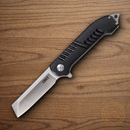 CRKT Razel GT Folding Knife 3" 8Cr13MoV Steel Blade Black Aluminum Handle
