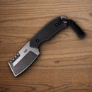 CRKT Razel Fixed Knife 2.25" Stainless Steel Blade Black G10 Handle