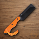 CRKT Razel Fixed Knife 3" D2 Tool Steel Blade Orange G10 Handle
