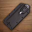 CRKT Razel Fixed Knife 3" D2 Tool Steel Blade Black/Red Resin Handle