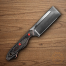 CRKT Razel Fixed Knife 3" D2 Tool Steel Blade Black/Red Resin Handle