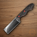 CRKT Razel Fixed Knife 3" D2 Tool Steel Blade Black/Red Resin Handle