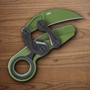 CRKT Provoke Folding Knife 2.38" D2 Tool Steel Blade Black Aluminun Handle