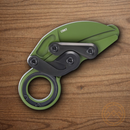 CRKT Provoke Folding Knife 2.38" D2 Tool Steel Blade Black Aluminun Handle